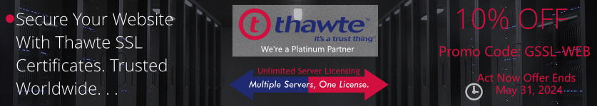 Certs 4 Less Is Proud to Announce Lower Pricing on all Thawte SSL Certificates