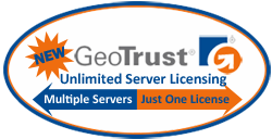 GeoTrust Unlimited Server Licensing