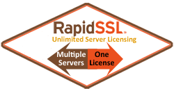 RapidSSL Certificates Now
Come With Unlimited Web Server Licensing