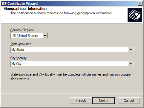 Certificate Signing Request (CSR) For Microsoft Outlook Web Access - 7 