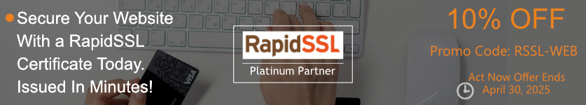 Certs 4 Less Is Offering 20% Off RapidSSL Certificates For The Month of December