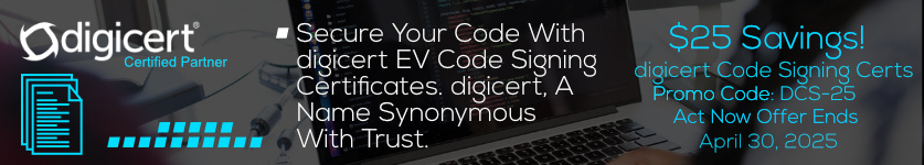 $25 Off Symantec Code Signing Certificate