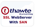 Buy Thawte SAN Web Server Certificate